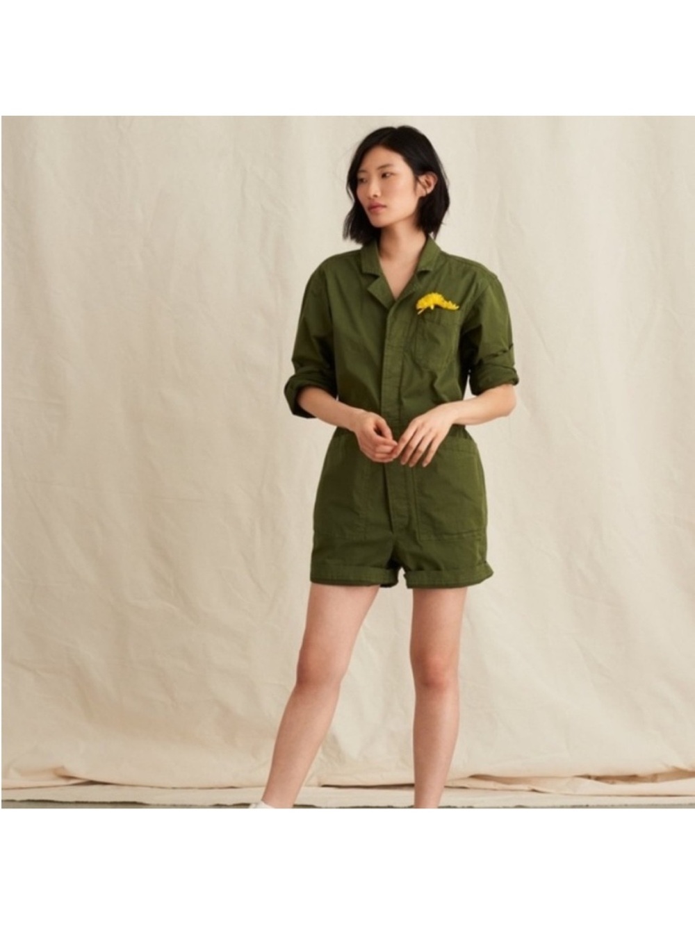 Alex Mill standard jumpsuit in green